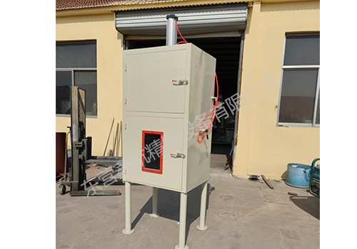 Closed type vibrating shell machine