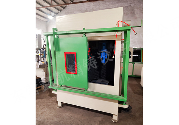 Double door vibrating shell machine